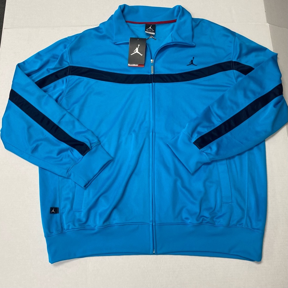 2012 Jordan Teal Blue Track Jacket